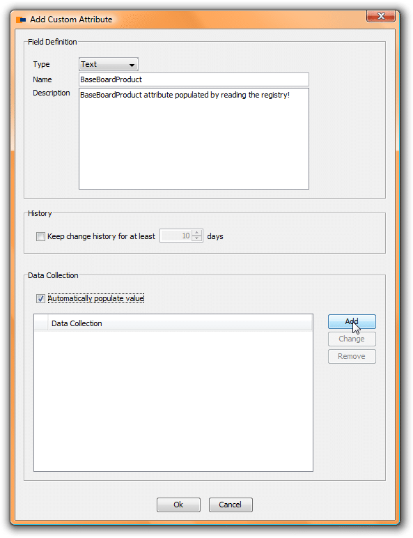 Add Custom Attribute to the Network Discovery Add Custom Attribute to the network discovery