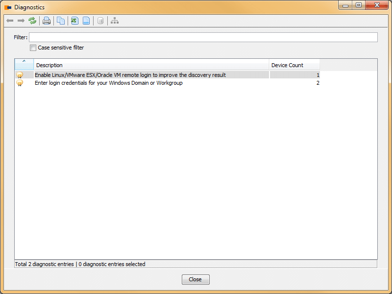 Diagnostics Data Quality Diagnostics