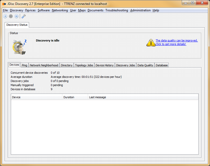 ImproveNetworkInventoryDataQuality Improve network inventory data quality