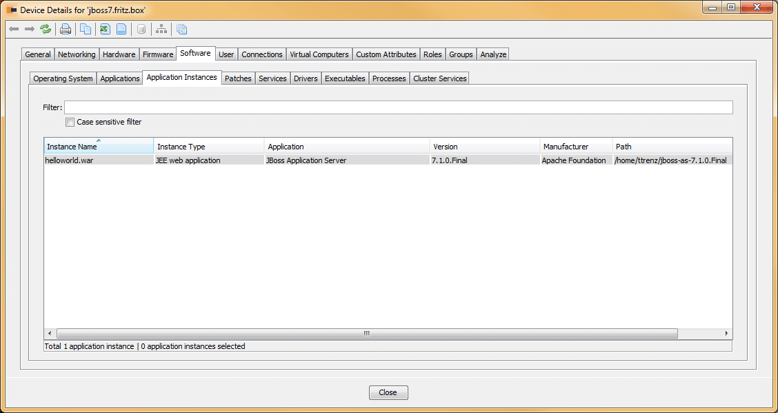 AppServerDetection - JDisc Network Discovery AppServerDetection