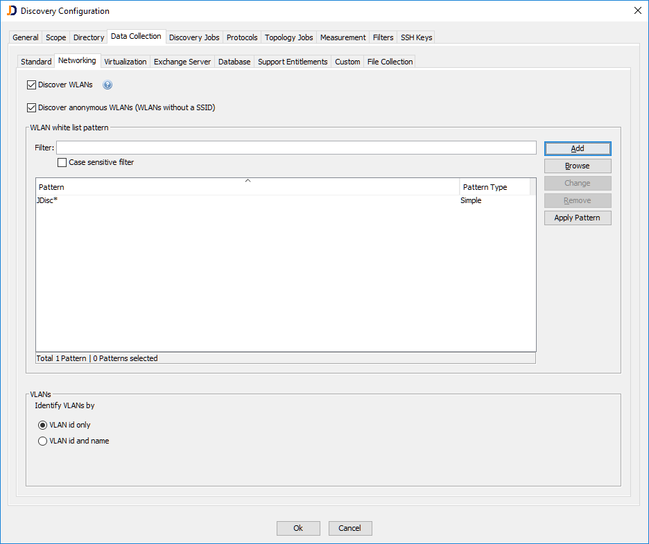 WLANFilter - JDisc Network Discovery wlan filter
