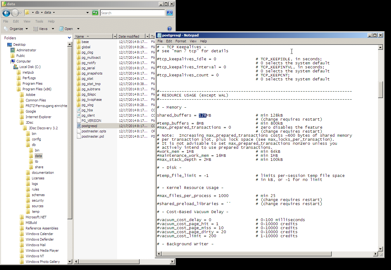 DatabaseCache - JDisc Network Discovery DatabaseCache