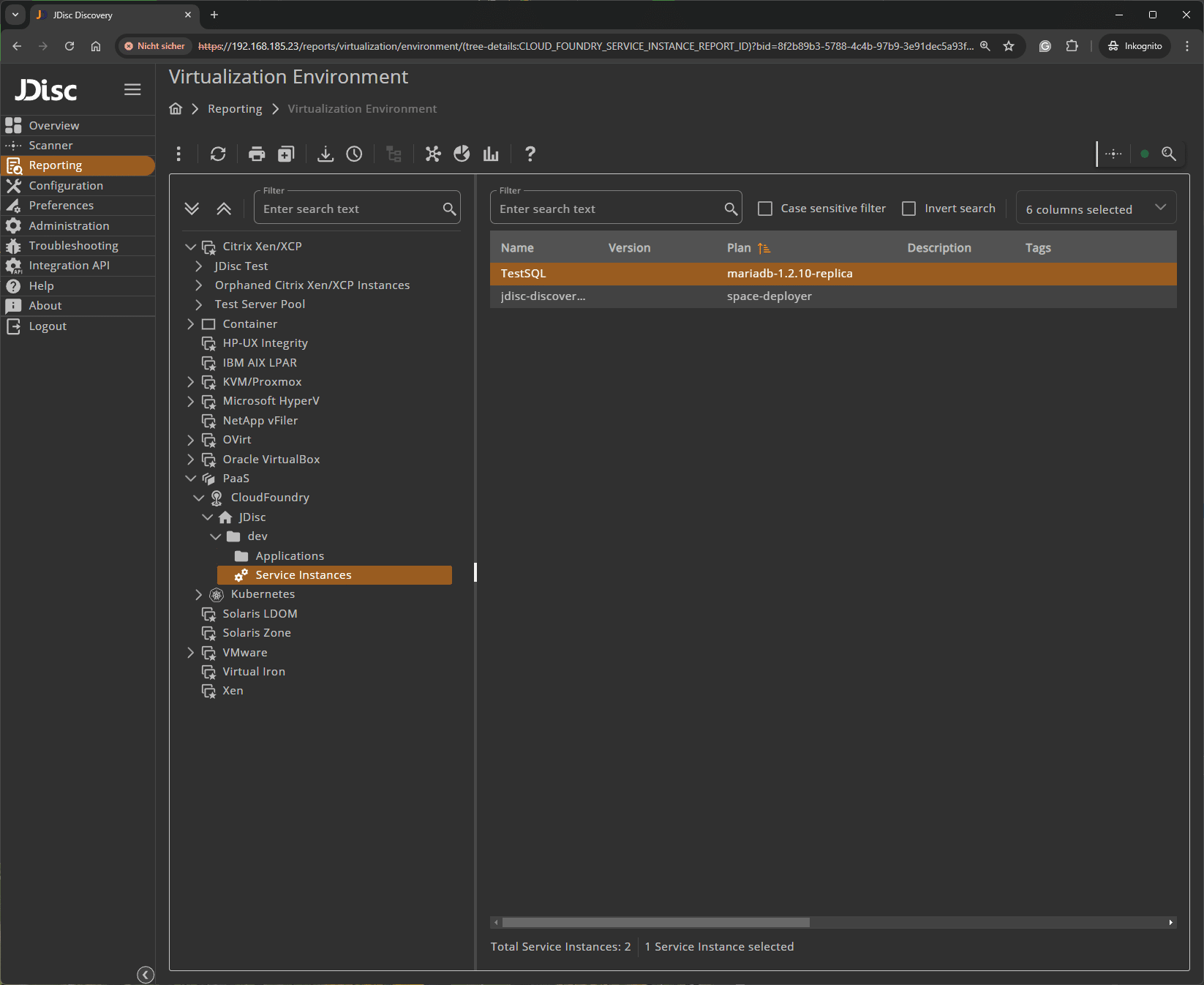 CloudExplorer - JDisc Network Discovery CloudExplorer