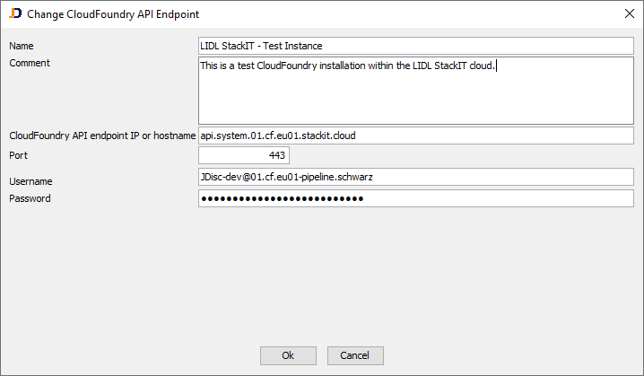 CloudFoundryConfiguration 