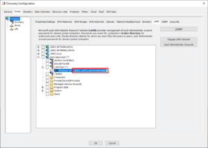 LAPS-Admin - JDisc Network Discovery LAPS-Admin
